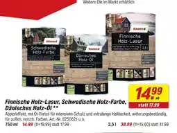 toom Baumarkt Finnische holz-lasur Angebot