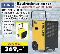 Norma Güde Bautrockner GBT 50.2 Angebot