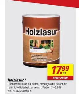 toom Baumarkt Holzlasur Angebot