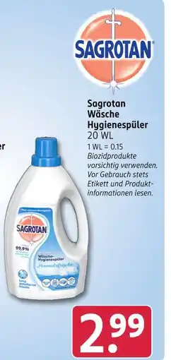 Rossmann Sagrotan wäsche hygienespüler Angebot
