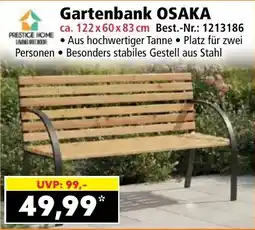 Norma Gartenbank OSAKA Angebot
