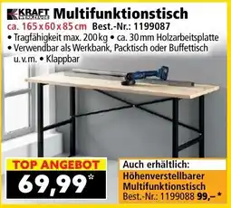 Norma KRAFT Multifunktionstisch Angebot