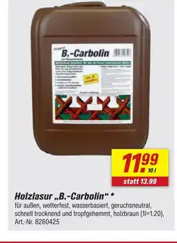 toom Baumarkt Holzlasur b.-carbolin Angebot