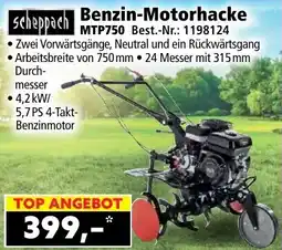 Norma scheppach Benzins-Motorhacke MTP750 Angebot