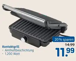 Rossmann Kontaktgrill Angebot