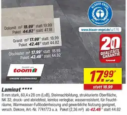 toom Baumarkt Toom laminat dolomit Angebot