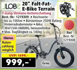 Norma 20" Falt-Fat-E-Bike Terrain Angebot
