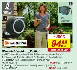 toom Baumarkt Gardena wand-schlauchbox „rollup s“ Angebot