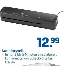 Rossmann Laminiergerät Angebot
