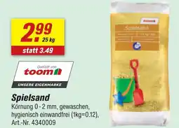 toom Baumarkt Toom spielsand Angebot