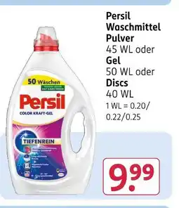 Rossmann Persil waschmittel pulver Angebot
