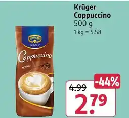 Rossmann Krüger cappuccino Angebot