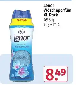 Rossmann Lenor wäscheparfüm xl pack Angebot