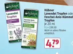 Rossmann Hübner lavendel tropfen Angebot