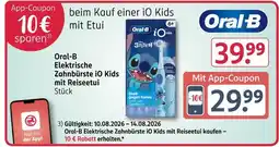 Rossmann Oral-b elektrische zahnbürste io kids mit reiseetui Angebot