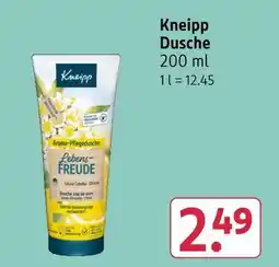 Rossmann Kneipp dusche Angebot