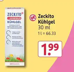 Rossmann Zeckito kühgel Angebot
