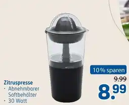 Rossmann Zitruspresse Angebot