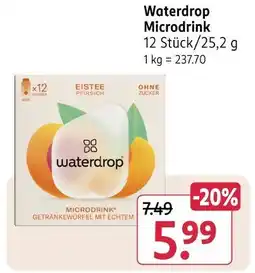 Rossmann Waterdrop microdrink Angebot