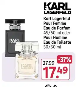 Rossmann Karl lagerfeld pour femme Angebot
