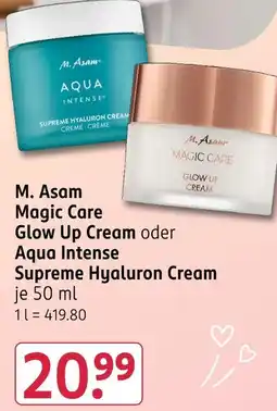 Rossmann M. asam magic care glow up cream Angebot