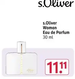 Rossmann S.oliver woman eau de parfum Angebot