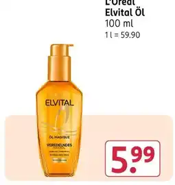 Rossmann L'oréal elvital öl Angebot