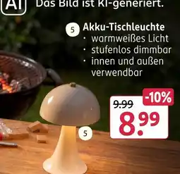 Rossmann Akku-tischleuchte Angebot