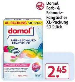 Rossmann Domol farb- & schmutz-fangtücher Angebot