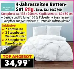 Norma ORTHO-Vital 4-Jahreszeiten Betten-Set 6tlg. Angebot