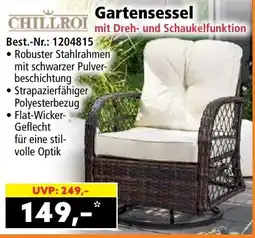 Norma Gartensessel mit Dreh- und Schaukelfunktion Angebot