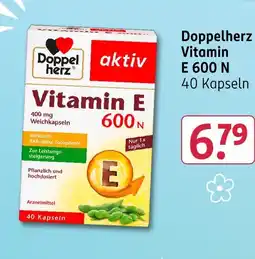 Rossmann Doppelherz vitamin e 600 n Angebot