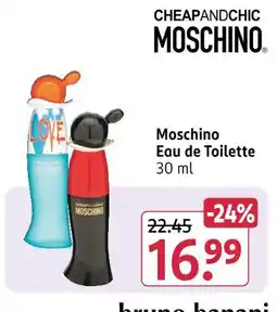 Rossmann Cheapandchic moschino eau de toilette Angebot
