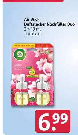 Rossmann Air wick duftstecker nachfüller duo Angebot