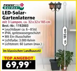Norma LED-Solar-Gartenlaterne Angebot
