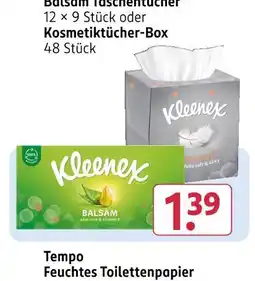 Rossmann Kleenex balsam taschentücher Angebot