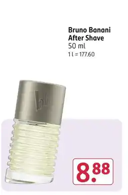 Rossmann Bruno banani after shave Angebot