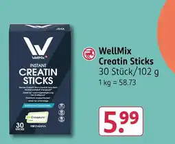 Rossmann Wellmix creatin sticks Angebot