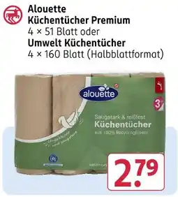 Rossmann Alouette küchentücher premium Angebot