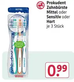 Rossmann Prokudent zahnbürste Angebot