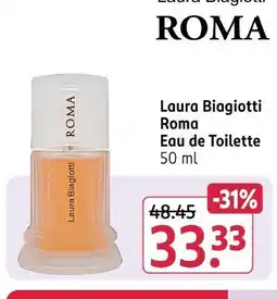 Rossmann Laura biagiotti roma eau de toilette Angebot