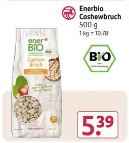 Rossmann Enerbio cashewbruch Angebot
