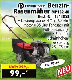 Norma Prestige Works Benzin-Rasenmäher MP132-40 Angebot