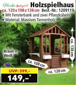 Norma Holzspielhaus Angebot