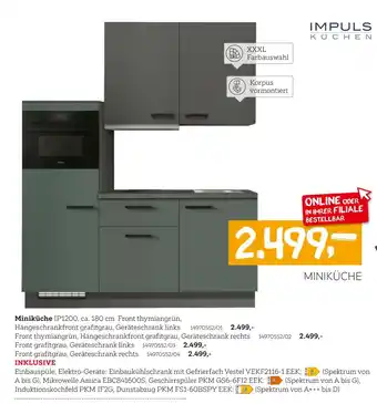 Impuls küchen miniküche ip1200