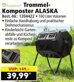 Norma GreenYard Trommel-Komposter ALASKA Angebot