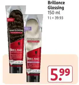 Rossmann Schwarzkopf brillance glossing Angebot
