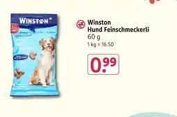 Rossmann Winston hund feinschmeckerli Angebot