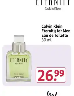 Rossmann Calvin klein eternity for men Angebot