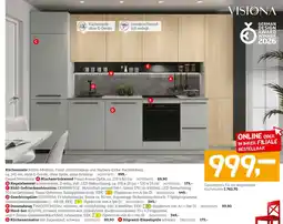 XXXLutz Visiona küchenzeile milino medium Angebot